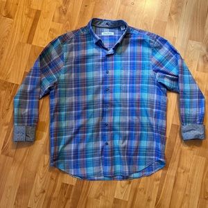 Tommy bahama madras plaid shirt